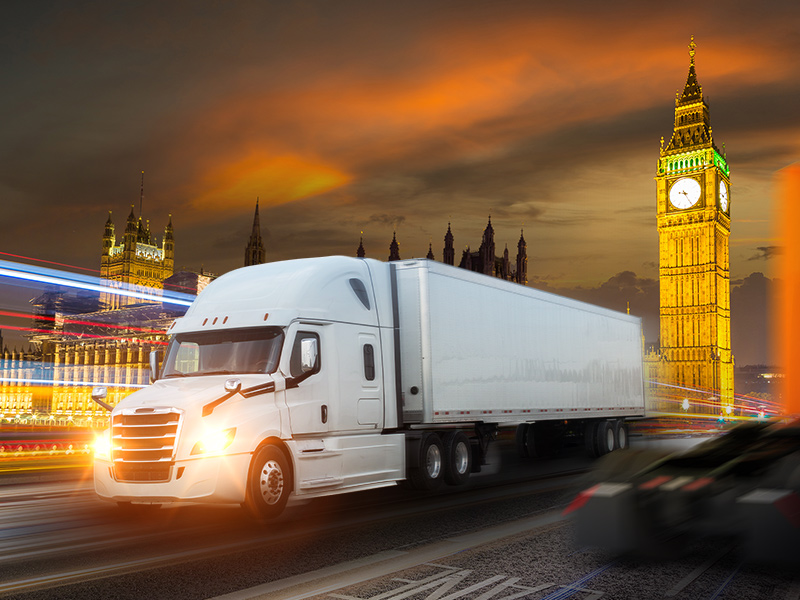 American Trucker Accepts Job in England, Wonders Why Everyone's Driving on Wrong Side of the Road – Sets Company Record for Fastest Trips Ever