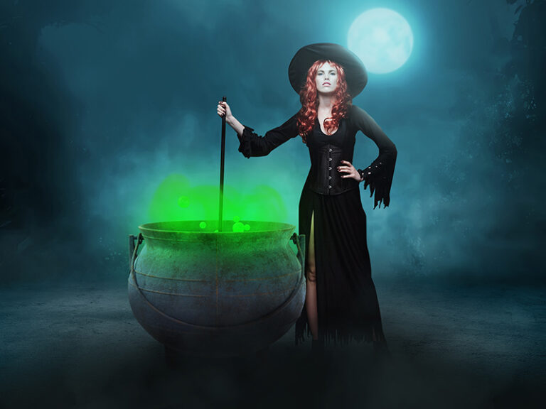 Truck-driving Witches Using Magic Spells for on-time Deliveries
