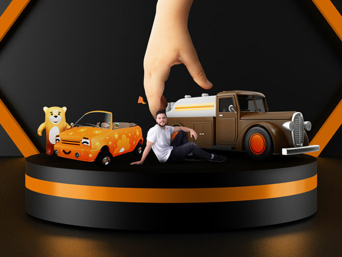 Hot Wheels announces first human driver in its 3-inch semi-truck