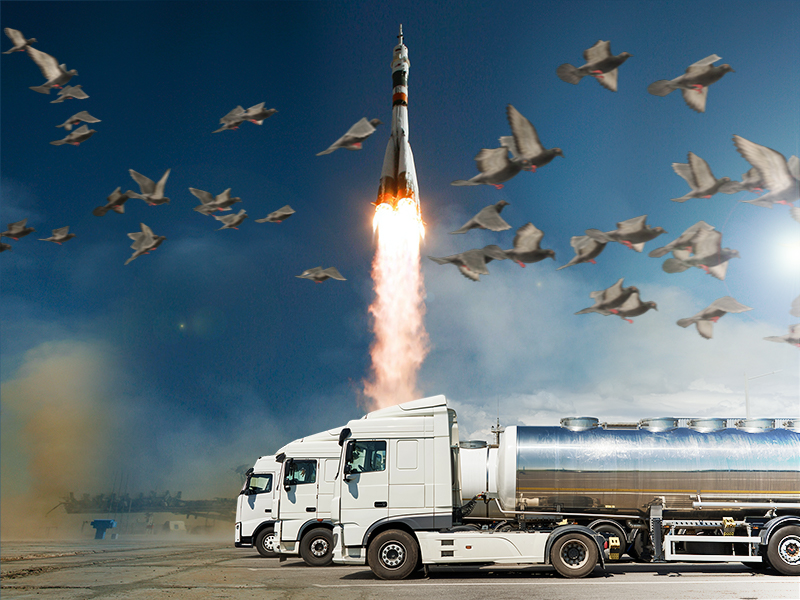 NASA Scrubs Artemis Launch…with Pressure-wash Trucks