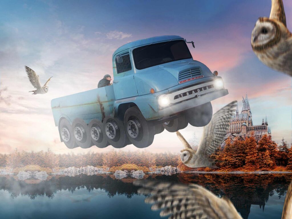 Harry Potter Car Now an 18-wheeler