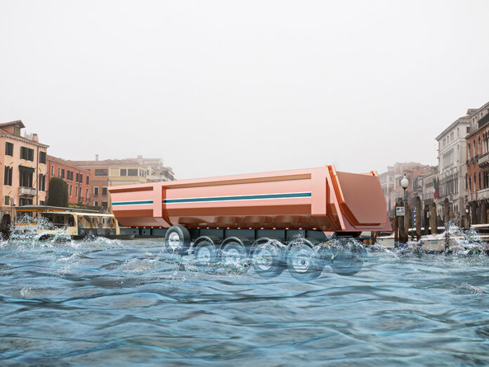 Venetian Gondola Shortage Forces City to Row Truck Trailers