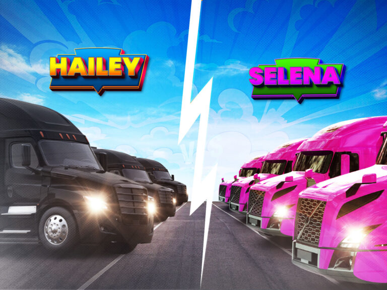 Truckers Take Sides: The Selena vs. Hailey Debate Sweeps the Trucking Community