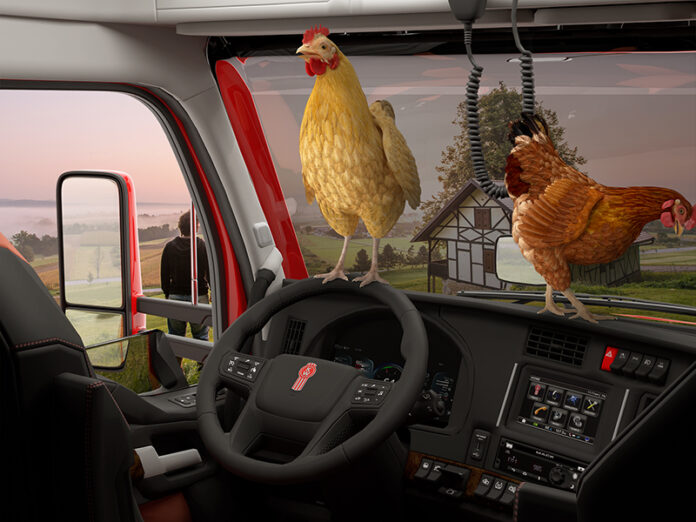 Texas Trucker's Earth Day Gesture Goes Viral: Converts Old Kenworth into Eco-friendly Chicken Coop