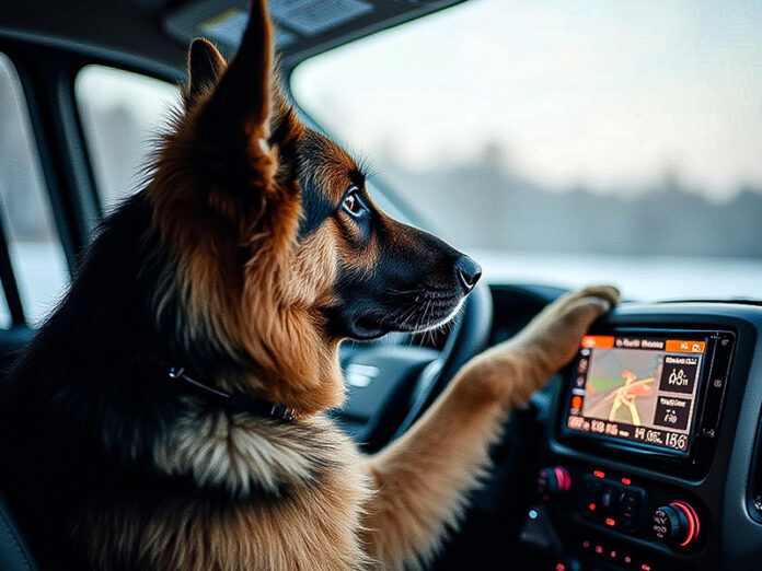 Dog Outperforms GPS, Picks Faster Routes by Tapping the Screen with Paw