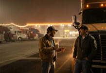Truckers Say Every Parking Lot Conversation Feels Like a Scene From a Movie